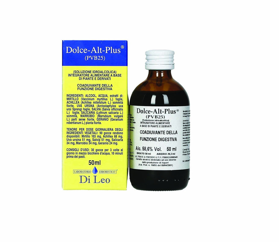 Dolce-Alt-Plus® Di Leo (PVB25) – 50ml  LABORATORIO ERBORISTICO DI LEO   