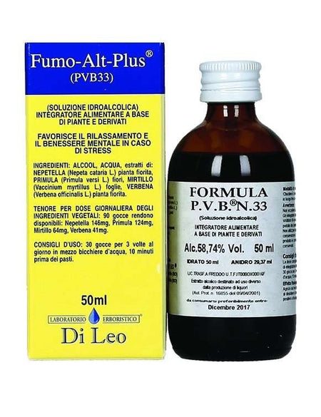 Fumo-Alt-Plus® (PVB33) – 50ml  LABORATORIO ERBORISTICO DI LEO   