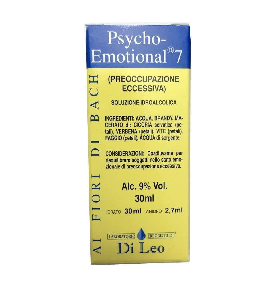 Fiori di Bach Preoccupazione Eccessiva – Psycho-Emotional®7 – 30ml  ACCADEMIA IPPOCRATE   