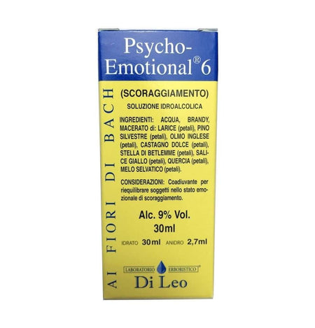 Fiori di Bach Scoraggiamento – Psycho-Emotional®6 – 30ml  ACCADEMIA IPPOCRATE   