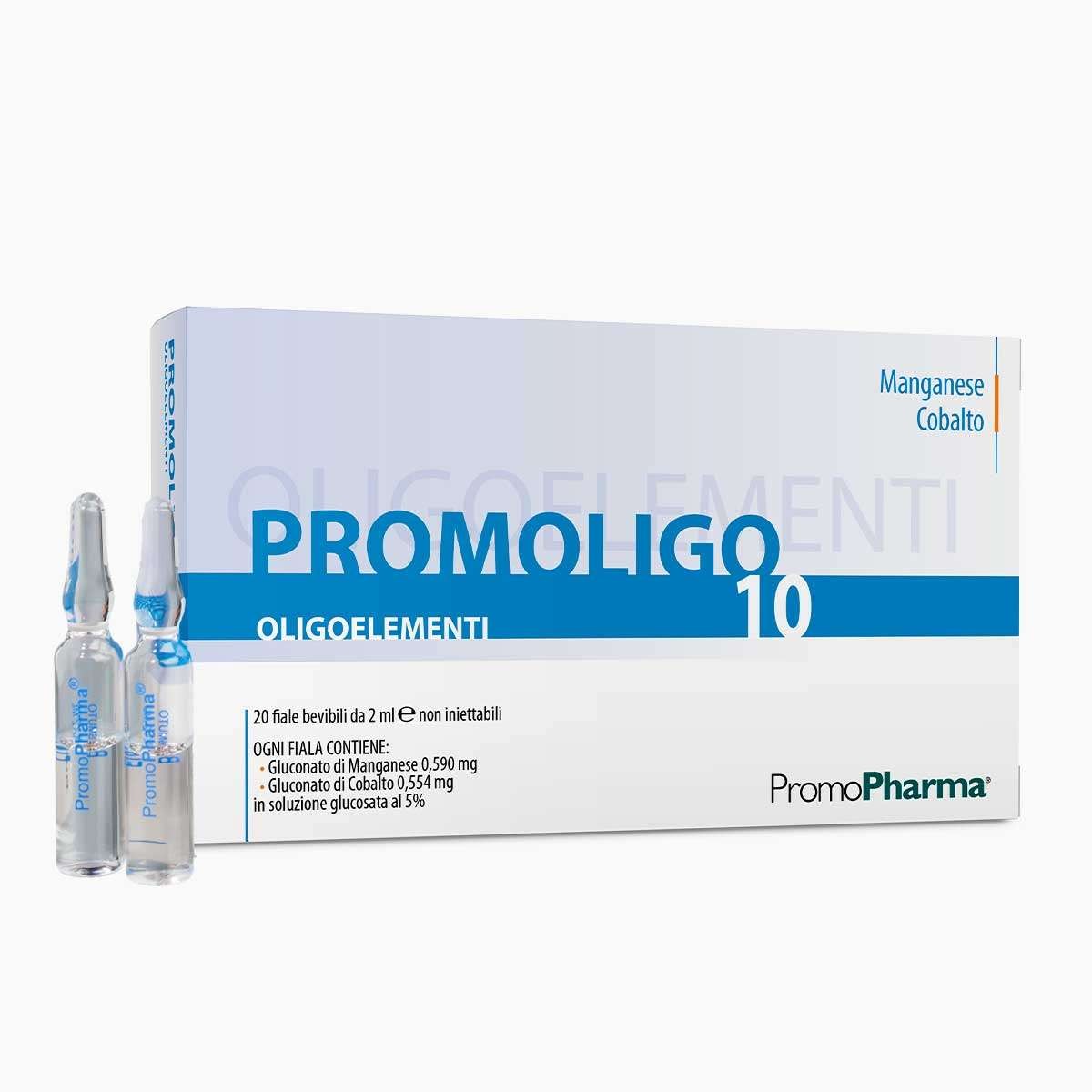 Promoligo 10 – Manganese Cobalto oligoelementi  PromoPharma S.p.A.   