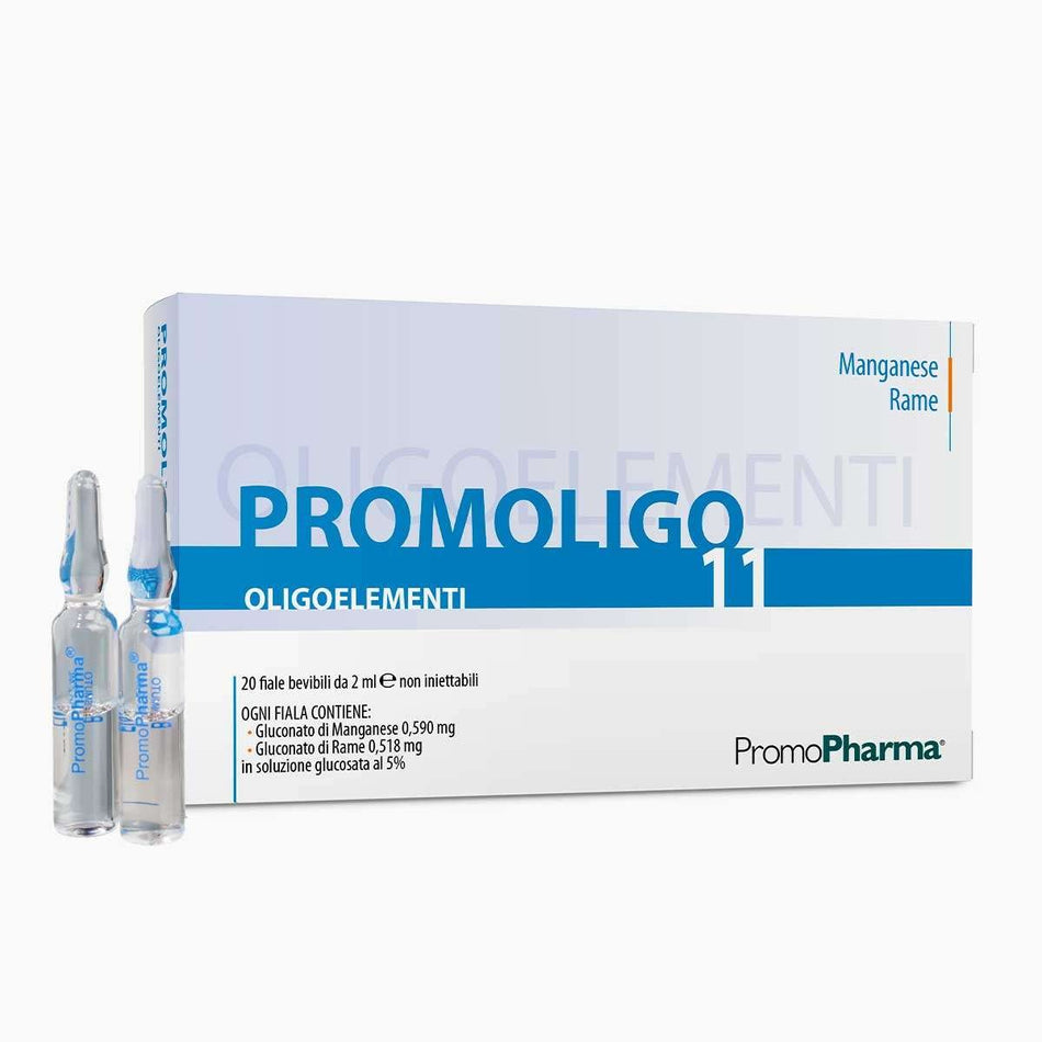 Promoligo 11 – Manganese Rame oligoelementi  ACCADEMIA IPPOCRATE   