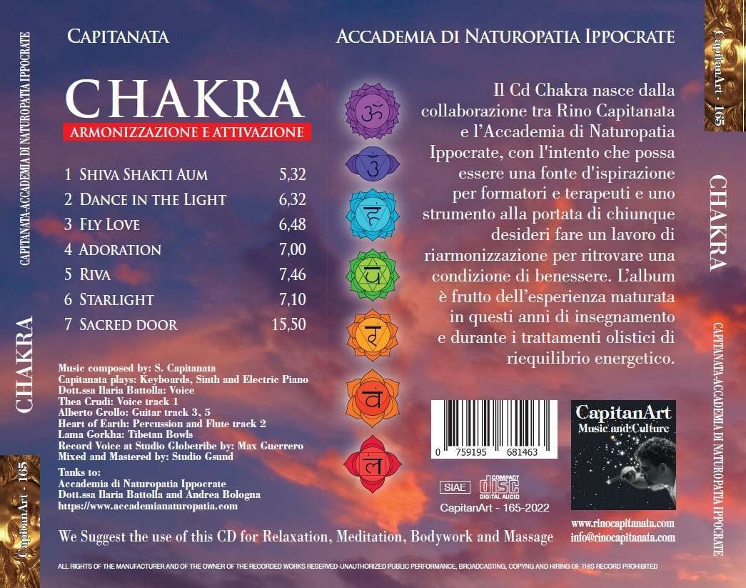 CD Chakra-Armonizzazione e Attivazione  ERBORISTERIA IPPOCRATE   