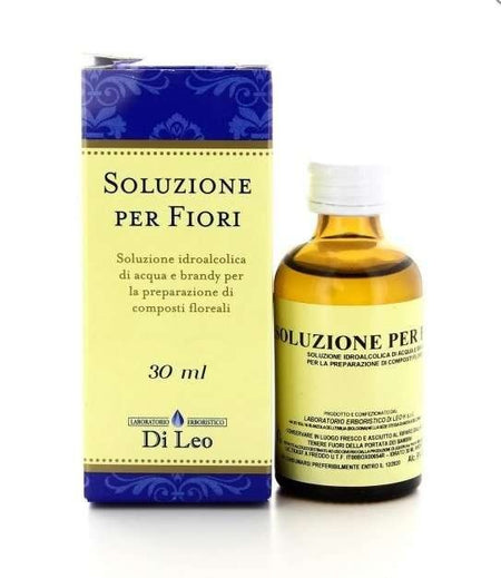 Soluzione idroalcolica per fiori – Flacone da 30 ml  LABORATORIO ERBORISTICO DI LEO   