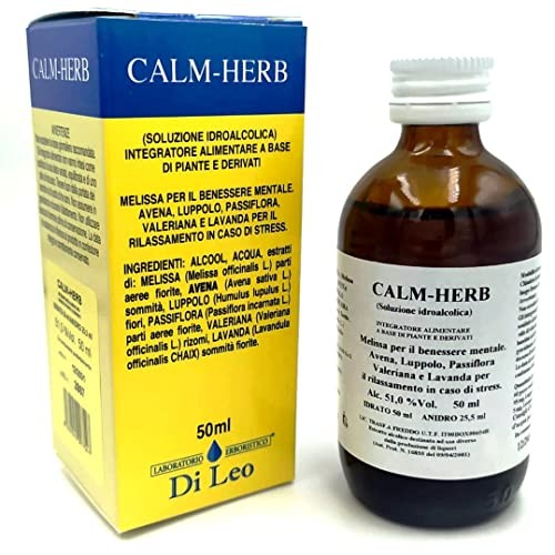 Calm-Herb 50 ml Prodotti Erboristici LABORATORIO ERBORISTICO DI LEO   